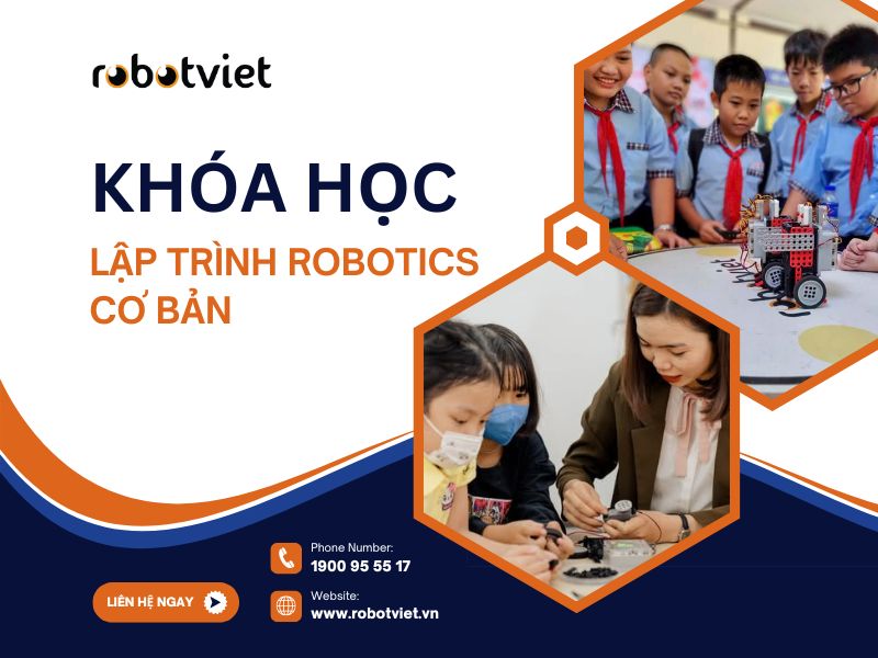 Khóa học lập trình Robotics cơ bản