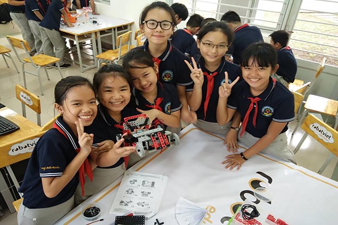 full chuong trinh steam robotics robotviet 2